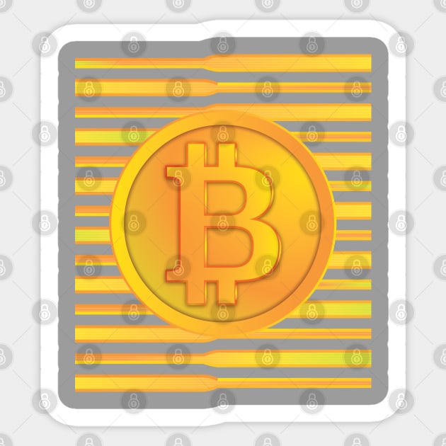 Bitcoin Sticker by Spirit-Dragon